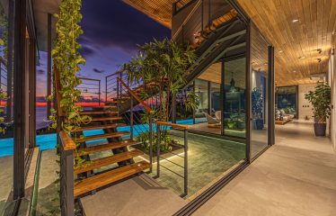 LUXURY PROPERTY WITH FIVE BEDROOM WITH A PANORAMIC VIEWS OF THE SUNSET AND OCEAN CASCADA DE LUZ, IN DOMIICALITO – 1.23 ACRES