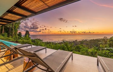 LUXURY PROPERTY WITH FIVE BEDROOM WITH A PANORAMIC VIEWS OF THE SUNSET AND OCEAN CASCADA DE LUZ, IN DOMIICALITO – 1.23 ACRES