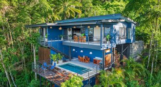 TWO FLOOR PROPERTY WITH VALLEY AND OCEAN VIEWS, IN UVITA – 0.75 ACRES