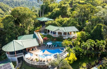 HOTEL PROPERTY WITH EIGHT BEDROOMS IN THE MOUNTAINS, IN TRES RIOS – 5.03 ACRES