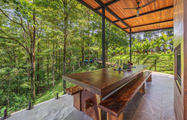 VILLA SOMBRA PROPERTY WITH FIVE BEDROOMS AND FOREST VIEWS, IN LA ALFOMBRA – 2.5 ACRES