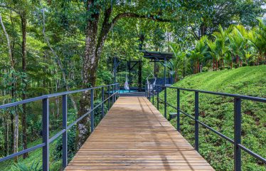 VILLA SOMBRA PROPERTY WITH FIVE BEDROOMS AND FOREST VIEWS, IN LA ALFOMBRA – 2.5 ACRES