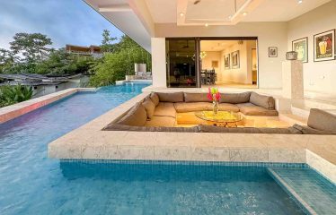 VILLA CIELO AZUL LUXURY PROPERTY WITH SIX BEDROOMS AND OCEAN VIEWS, IN JARDINES DEL MORETE UVITA – 0.55 ACRES