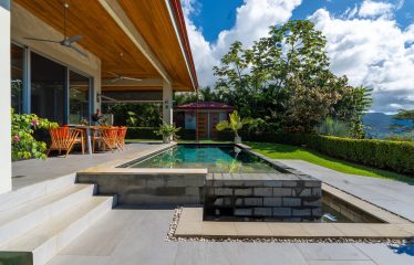 CASA HORIZON BLUE PROPERTY WITH THREE BEDROOM AND OCEAN VIEWS, IN OJOCHAL – 0.25 ACRES