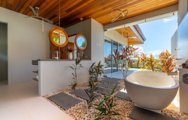 CASA HORIZON BLUE PROPERTY WITH THREE BEDROOM AND OCEAN VIEWS, IN OJOCHAL – 0.25 ACRES