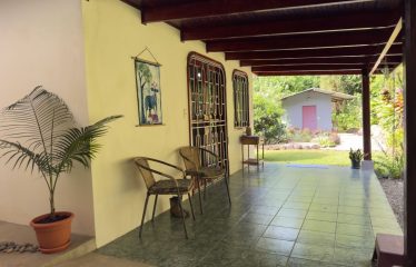 PROPERTY WITH TWO BEDROOM AND PEACEFUL GARDEN, IN OJOCHAL – 7.23 ACRES