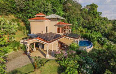 LUXURY PROPERTY WITH FOUR BEDROOM AND OCEAN FRONT VIEWS, IN SAN MARTIN – 1.52 ACRES