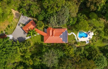 VILLA ALLAMANDA PROPERTY WITH THREE BEDROOM, AND SUNSET VIEWS, IN TRES RIOS – 4.4 ACRES