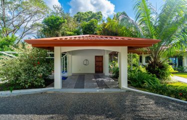 VILLA ALLAMANDA PROPERTY WITH THREE BEDROOM, AND SUNSET VIEWS, IN TRES RIOS – 4.4 ACRES