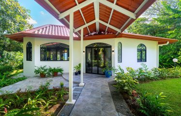 VILLA ALLAMANDA PROPERTY WITH THREE BEDROOM, AND SUNSET VIEWS, IN TRES RIOS – 4.4 ACRES