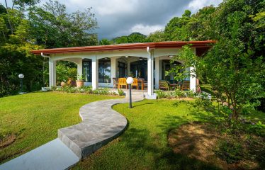 VILLA ALLAMANDA PROPERTY WITH THREE BEDROOM, AND SUNSET VIEWS, IN TRES RIOS – 4.4 ACRES