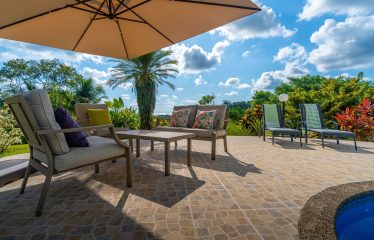VILLA ALLAMANDA PROPERTY WITH THREE BEDROOM, AND SUNSET VIEWS, IN TRES RIOS – 4.4 ACRES