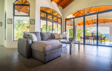 VILLA ALLAMANDA PROPERTY WITH THREE BEDROOM, AND SUNSET VIEWS, IN TRES RIOS – 4.4 ACRES