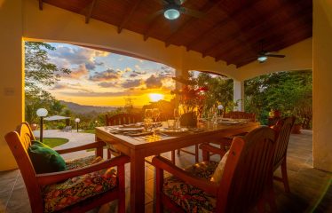 VILLA ALLAMANDA PROPERTY WITH THREE BEDROOM, AND SUNSET VIEWS, IN TRES RIOS – 4.4 ACRES