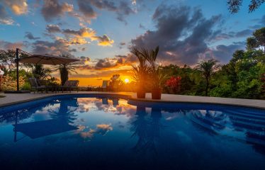 VILLA ALLAMANDA PROPERTY WITH THREE BEDROOM, AND SUNSET VIEWS, IN TRES RIOS – 4.4 ACRES