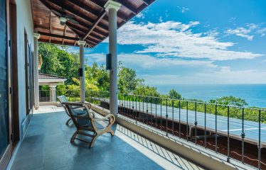 LUXURY PROPERTY WITH FOUR BEDROOM AND OCEAN FRONT VIEWS, IN SAN MARTIN – 1.52 ACRES