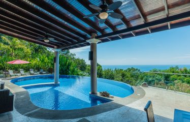 LUXURY PROPERTY WITH FOUR BEDROOM AND OCEAN FRONT VIEWS, IN SAN MARTIN – 1.52 ACRES