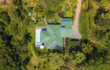 LUXURY PROPERTY WITH THREE BEDROOM AND OCEAN VIEWS, IN PLATANILLO – 5.67 ACRES