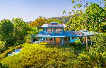 CASA VISTA HARMONIA PROPERTY WITH TWO BEDROOMS AND OCEAN VIEWS FRONT, IN PLAYA HERMOSA – 1.23 ACRES