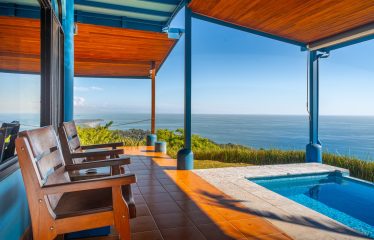 CASA VISTA HARMONIA PROPERTY WITH TWO BEDROOMS AND OCEAN VIEWS FRONT, IN PLAYA HERMOSA – 1.23 ACRES