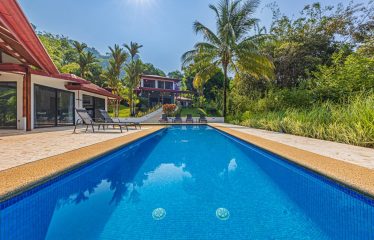 LUXURY PROPERTY WITH FIVE BEDROOMS, IN PLAYA HERMOSA – 2.07 ACRES