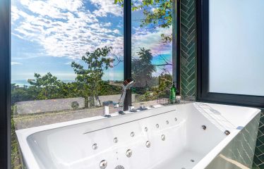 CASA MOON LUXURY PROPERTY WITH FOUR BEDROOMS AND AMAZING SUNSET VIEWS, IN QUEPOS – 0.61 ACRES