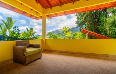 CASA ORQUIDEA PROPERTY WITH TWO BEDROOMS AND PANORAMIC VALLEY VIEWS, IN OJOCHAL – 0.32 ACRES