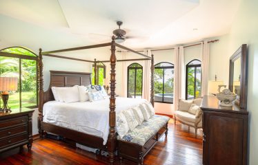 LUXURY PROPERTY WITH FIVE BEDROOMS AND OCEAN VIEWS, IN THE HILLS OF PORTALON – 7 ACRES