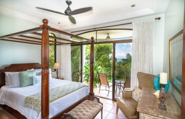 LUXURY PROPERTY WITH FIVE BEDROOMS AND OCEAN VIEWS, IN THE HILLS OF PORTALON – 7 ACRES