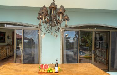 LUXURY PROPERTY WITH FIVE BEDROOMS AND OCEAN VIEWS, IN THE HILLS OF PORTALON – 7 ACRES