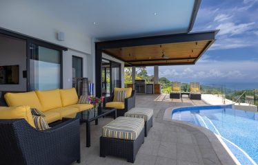 LUXURY PROPERTY WITH SPECTACULAR PANORAMIC OCEAN VIEWS WITH THREE BEDROOMS, IN PIÑUELA – 1.31 ACRES