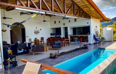 PROPERTY WITH MAIN RESIDENCE AND INDEPENDENT LODGE, IN TRES RÍOS DE OJOCHAL – 3.12 ACRES