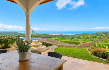 PROPERTY WITH THREE BEDROOMS AND FRONT OCEAN VIEWS, IN OJOCHAL – 0.63 ACRES