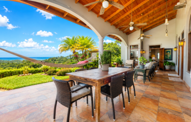 PROPERTY WITH THREE BEDROOMS AND FRONT OCEAN VIEWS, IN OJOCHAL – 0.63 ACRES