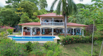 ELEGANT RESIDENCE WITH OCEAN AND SUNSET VIEWS IN THE EXCLUSIVE PHASE 5 OF OJOCHAL – 1.67 ACRES