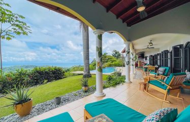 ELEGANT RESIDENCE WITH OCEAN AND SUNSET VIEWS IN THE EXCLUSIVE PHASE 5 OF OJOCHAL – 1.67 ACRES