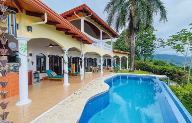 ELEGANT RESIDENCE WITH OCEAN AND SUNSET VIEWS IN THE EXCLUSIVE PHASE 5 OF OJOCHAL – 1.67 ACRES