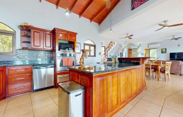 ELEGANT RESIDENCE WITH OCEAN AND SUNSET VIEWS IN THE EXCLUSIVE PHASE 5 OF OJOCHAL – 1.67 ACRES