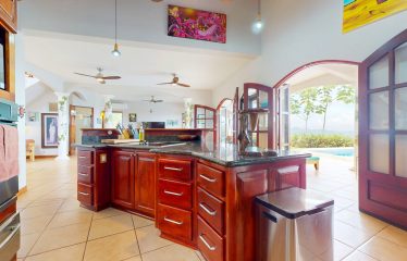 ELEGANT RESIDENCE WITH OCEAN AND SUNSET VIEWS IN THE EXCLUSIVE PHASE 5 OF OJOCHAL – 1.67 ACRES