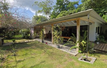 PROPERTY HOUSE WITH POOL ACCESS AND 2 CABINS, IN OJOCHAL – 1.38 ACRES