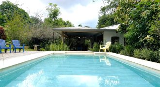 PROPERTY HOUSE WITH POOL ACCESS AND 2 CABINS, IN OJOCHAL – 1.38 ACRES