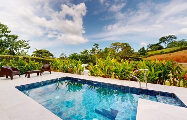 TROPICAL HOME WITH POOL AND SOLAR POWER IN PHASE 11 OF OJOCHAL – 1.41 ACRES