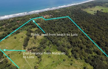 GREAT BEACHFRONT DEVELOPMENT OPPORTUNITY, IN SAVEGRE MATAPALO – 81 ACRES