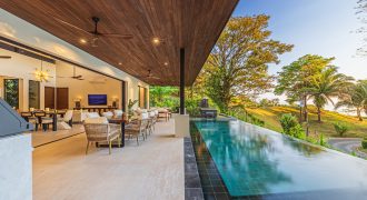 NEW-BUILD TROPICAL RESIDENCE WITH OCEAN VIEWS, IN PLAYA HERMOSA – 1.46 ACRES