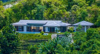 PRIVATE RESIDENCE WITH POOL AND OCEAN AND SUNSET VIEWS, IN OJOCHAL – 1.74 ACRES