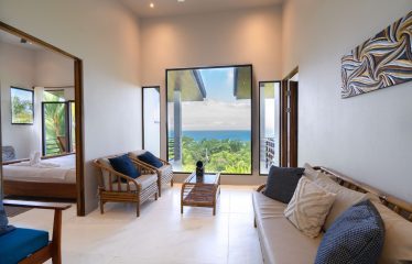 PRIVATE 4-BEDROOM RESIDENCE WITH PANORAMIC OCEAN VIEWS, IN DOMINICALITO – 1.48 ACRES