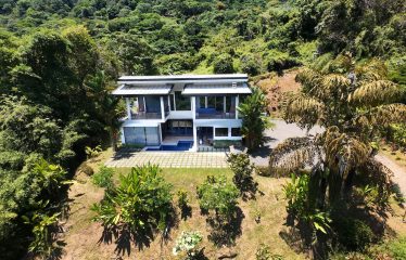 PRIVATE 4-BEDROOM RESIDENCE WITH PANORAMIC OCEAN VIEWS, IN DOMINICALITO – 1.48 ACRES
