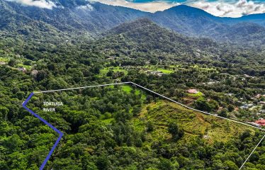 PROPERTY WITH RIVER, FRUIT TREES, AND MOUNTAIN VIEWS, IN OJOCHAL – 22 ACRES