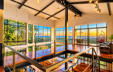 LUXURY RESIDENCE 3 BEDROOM HOME ON 6 ACRES WITH PACIFIC OCEAN VIEWS, IN MATAPALO
