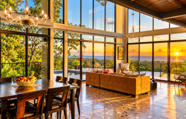 LUXURY RESIDENCE 3 BEDROOM HOME ON 6 ACRES WITH PACIFIC OCEAN VIEWS, IN MATAPALO